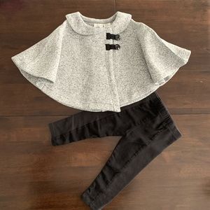 Max Studio Cape and Riding Leggings